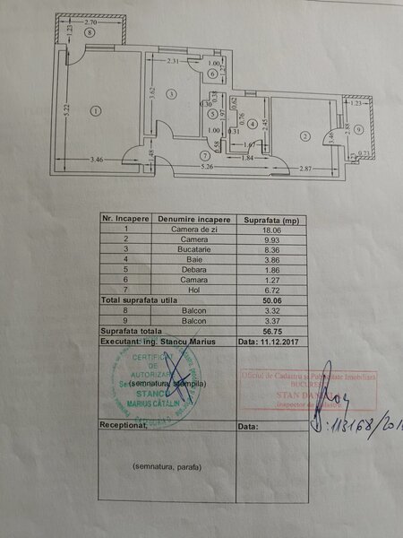 Aviatiei, metrou, 2 camere,
